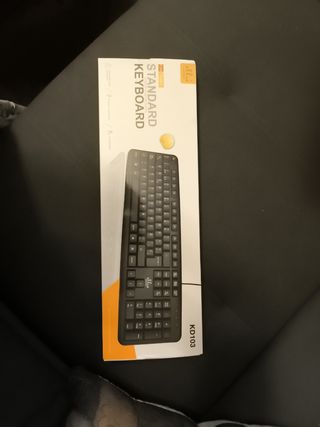 Teclado USB negro
