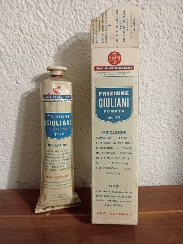 Frizione Giuliani Pomata vintage da collezione
