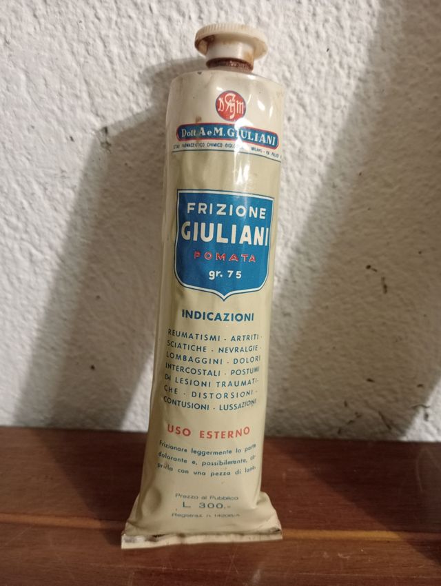 Frizione Giuliani Pomata vintage da collezione