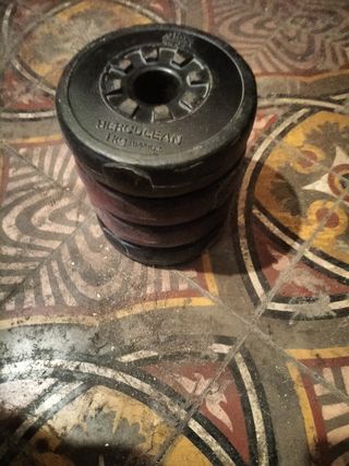 Discos peso Herculean 1kg - 4uds
