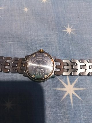 Reloj Pulsar mujer, dorado y azul