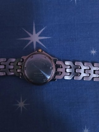 Reloj Pulsar mujer, dorado y azul