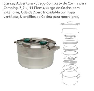 Campingaz  - cazuelas y menaje apilable alta gama