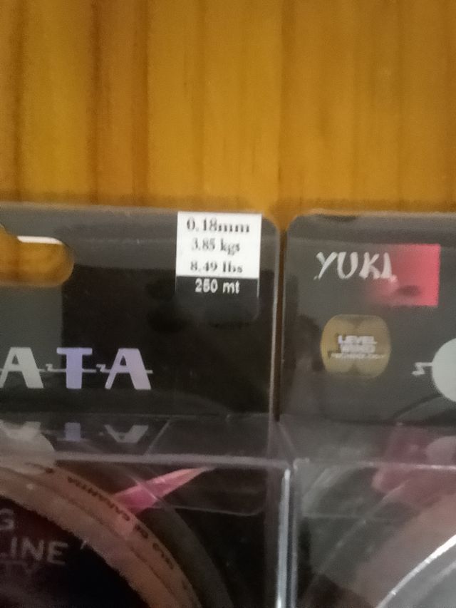 4 Carretes Hilo Pesca Yuki Orata