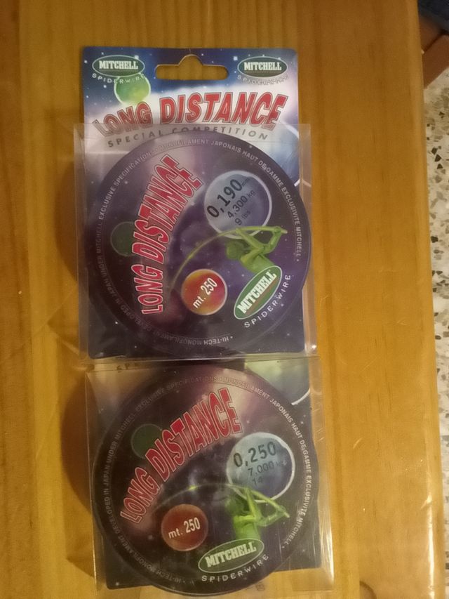 Sedal Mitchell Spiderwire Long Distance (2 ud.)