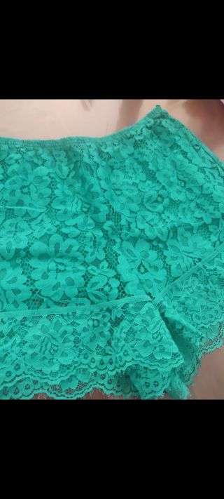 Shorts pizzo Tezenis - Verde