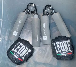 2x Gripper Domyos + Fasce Leone