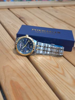 Reloj Hombre - Dorado y Negro