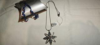 Colgante flor (ojo de gato)