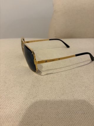 Gafas Cartier - Doradas y Negras