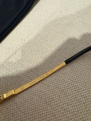 Gafas Cartier - Doradas y Negras