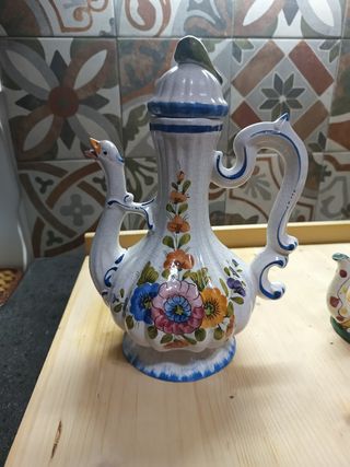 Brocca Ceramica Dipinta a Mano