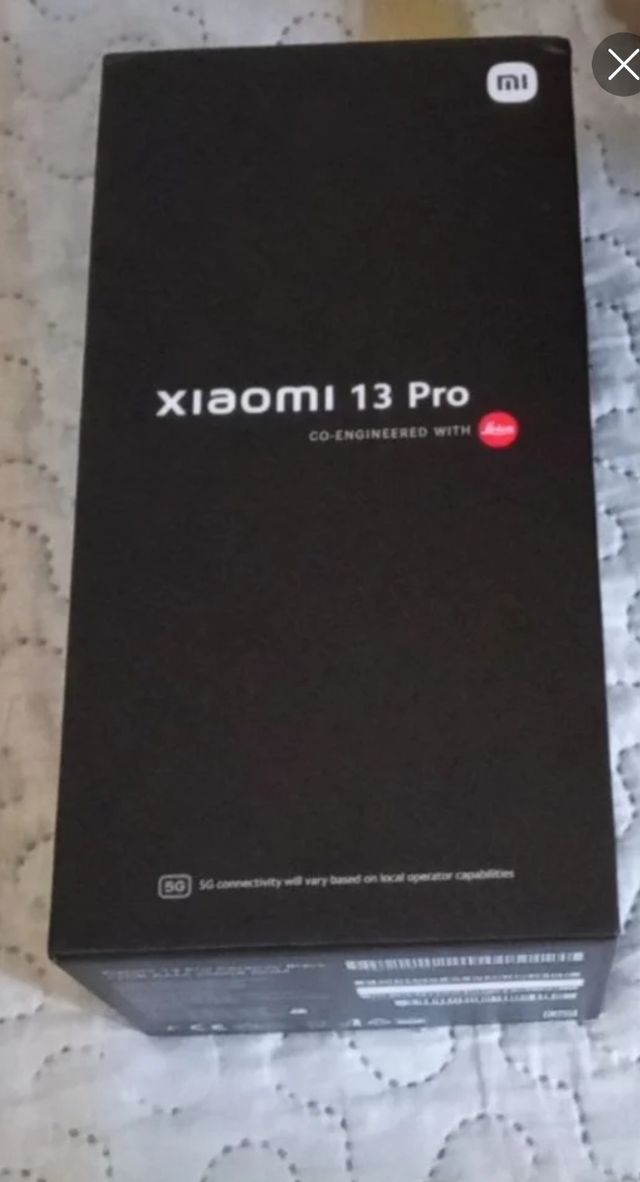 XIAOMI 13 PRO BOX+custodia+cavo universale SOLO TU
