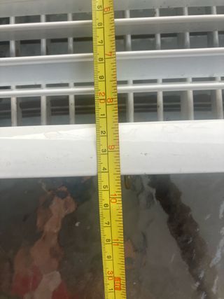 Rejilla ventilación blanca