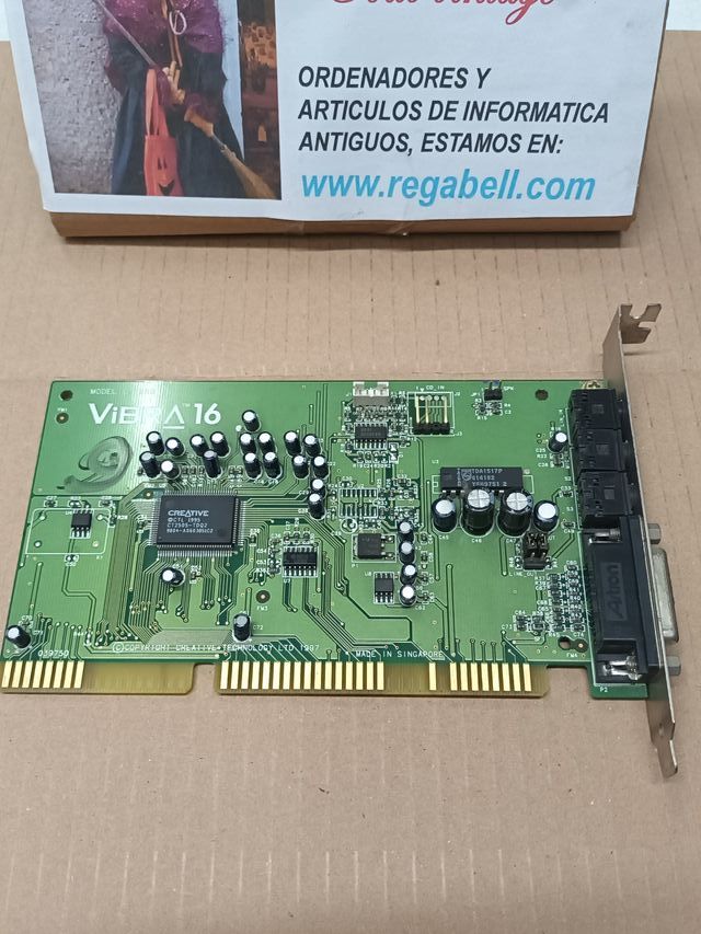 Tarjeta Sonido Creative Vibra 16 ISA