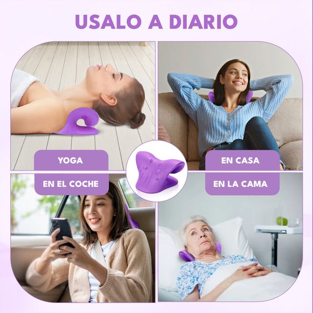 Cuscino cervicale per alleviare il dolore e lo stress