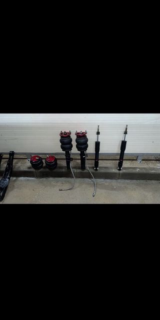 Suspensión neumática airlift Golf GTI 7