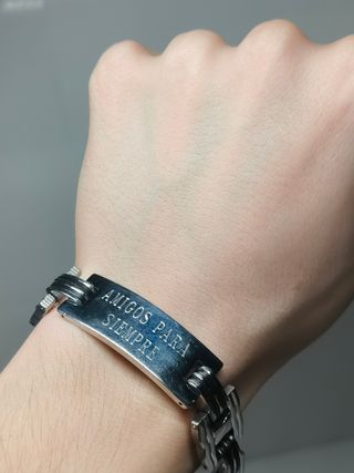 Pulsera Acero - Amigos para siempre