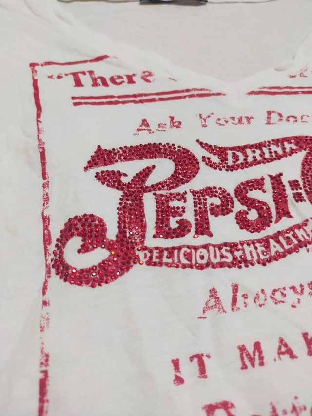 Top LUUJO bianco, maniche corte