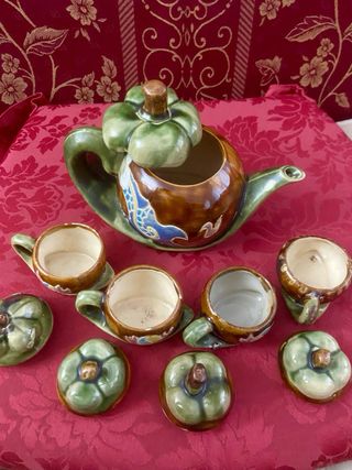 Set da tè vintage orientale
