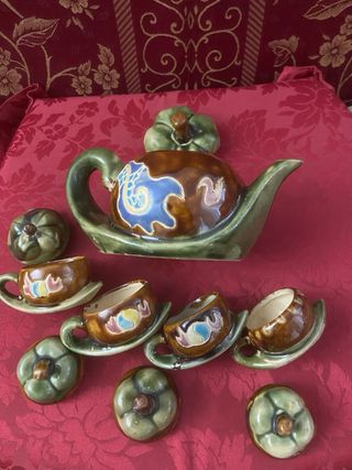 Set da tè vintage orientale
