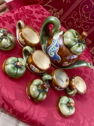 Set da tè vintage orientale
