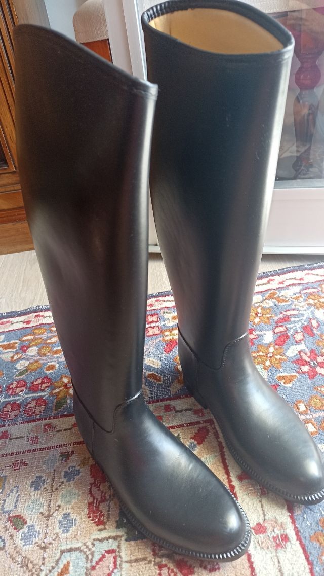 Stivali equitazione gomma neri n.38