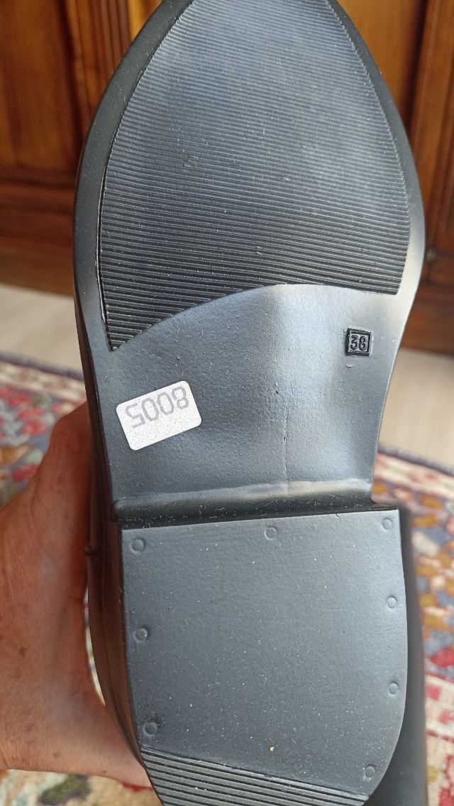 Stivali equitazione gomma neri n.38