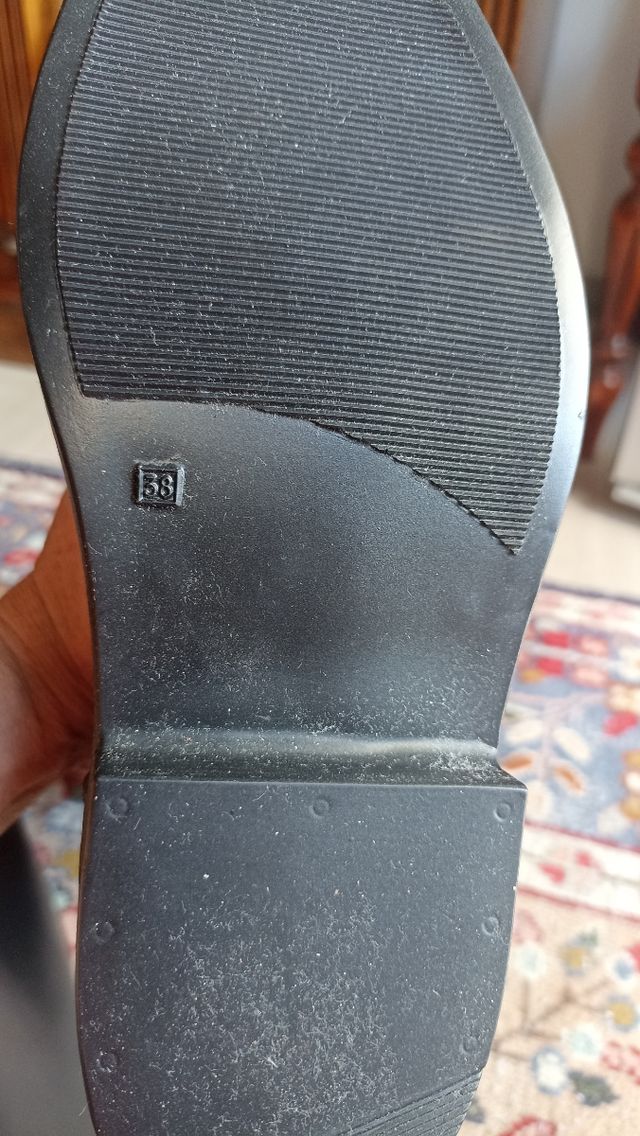 Stivali equitazione gomma neri n.38