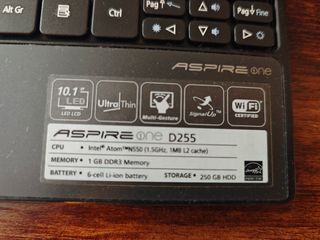 Acer Aspire One - Portatile Nero