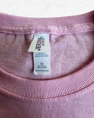 Camiseta Strike Out Cancer Rosa Talla M