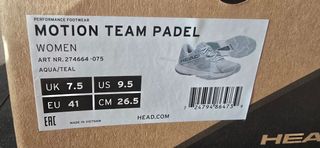 Zapatillas Head pádel - Mint