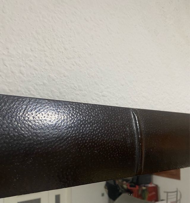 Espejo negro madera 120cm