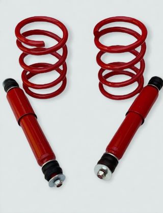 Amortiguadores+Muelles Seat 600 Abarth