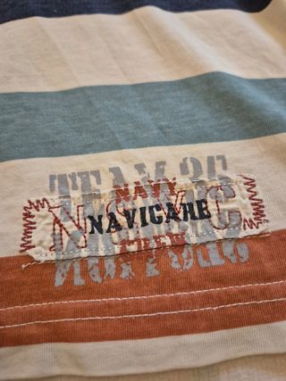 Polo Navigare righe multicolor