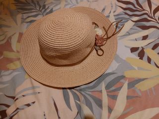 Sombrero pamela beige