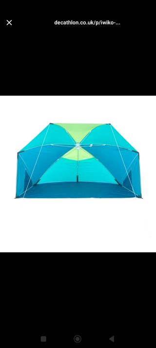 Sombrilla playa IWIKO 180cm
