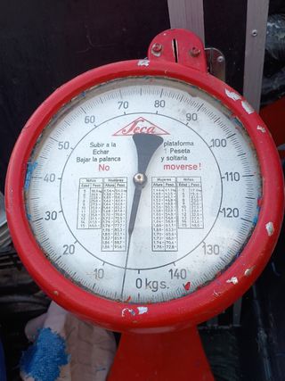 Báscula antigua Seca