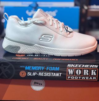 Zapatillas Skechers Work blancas