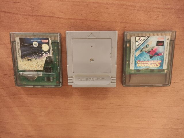 3 Juegos Game Boy: Snowboarding, EA