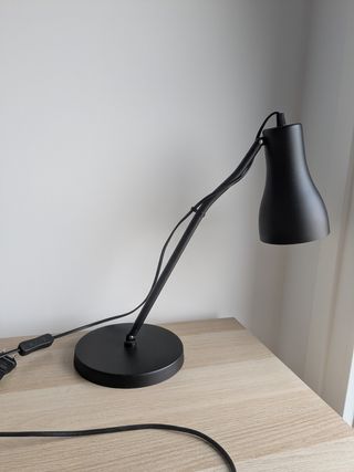 Flexo IKEA FINNSTARR negro, multiposición