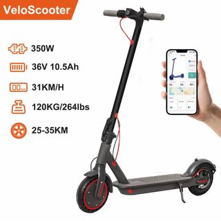 Patinete eléctrico, potente y autónomo (VELO)
