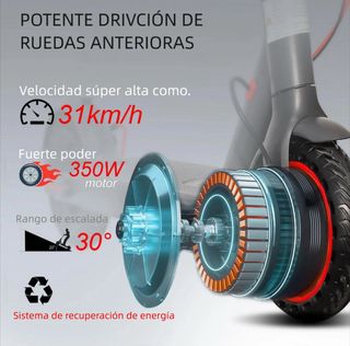 Patinete eléctrico, potente y autónomo (VELO)