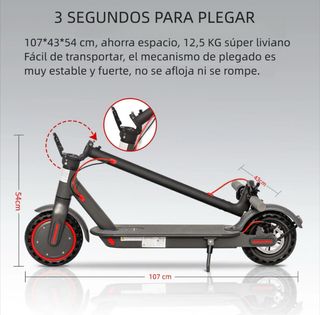 Patinete eléctrico, potente y autónomo (VELO)
