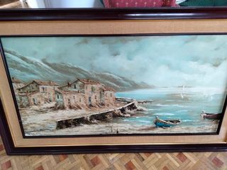 Cuadro paisaje marino 