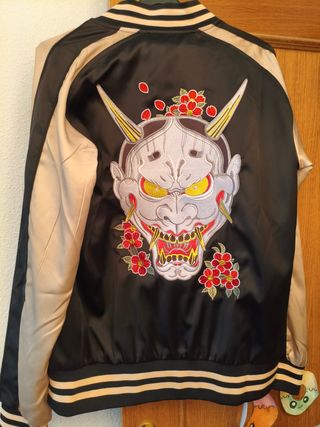 Chaqueta bomber Majima Goro - Insert Coin M