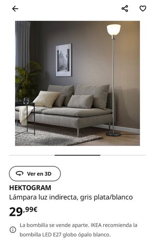 IKEA HEKTOGRAM - Lámpara de pie