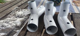 Conectores piscina Intex - blancos