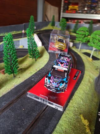 Scalextric Ford Fiesta WRC coche
