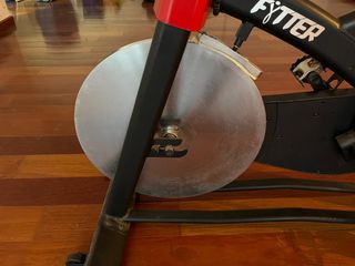 Bicicleta spinning Fitter Redmium con rueda  20kg